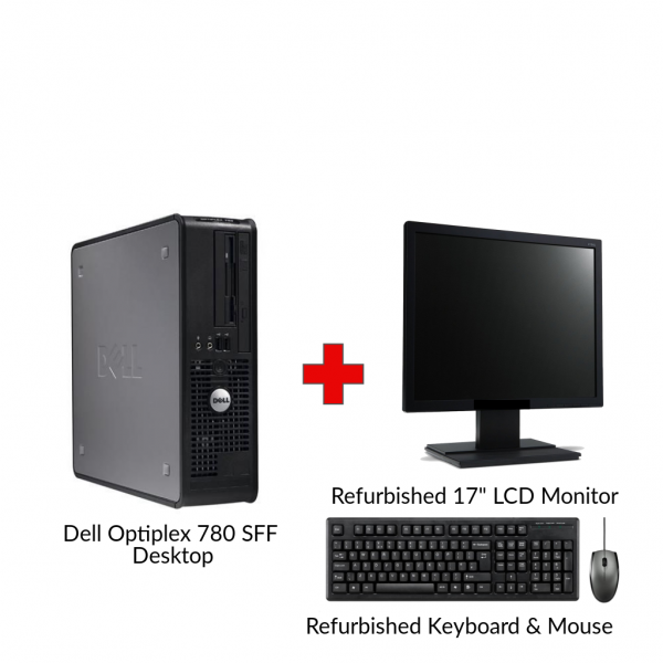 DELL/LENOVO/HP DUAL CORE PC SET
